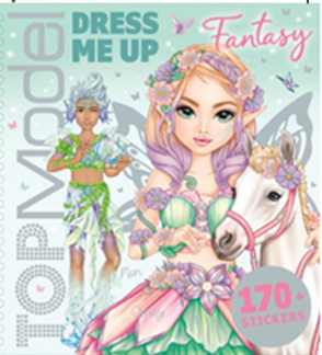 TopModel Dress Me Up Fantasy Stickerbook 