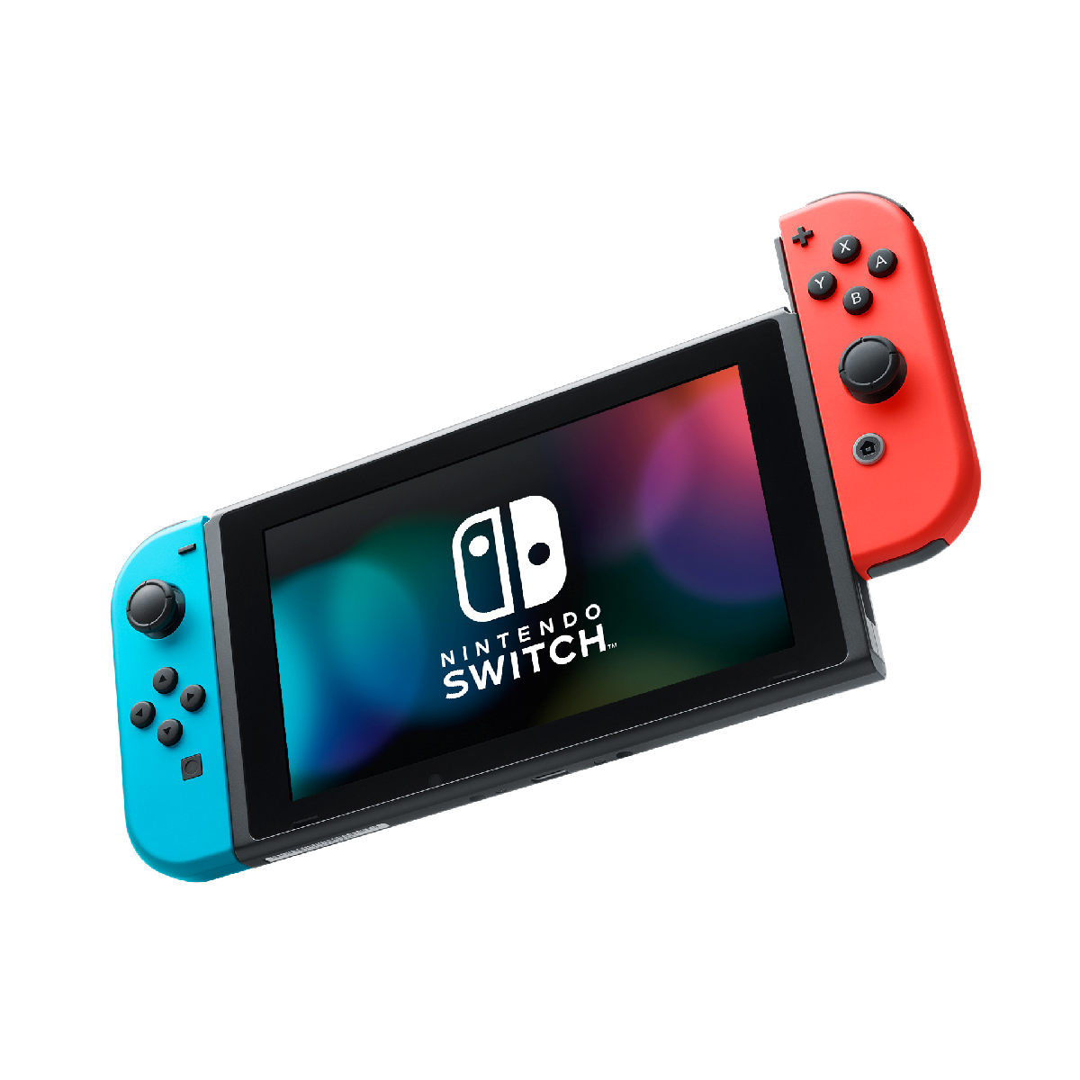  Nintendo Switch Console (With Neon Red And Neon Blue Joy-Con)