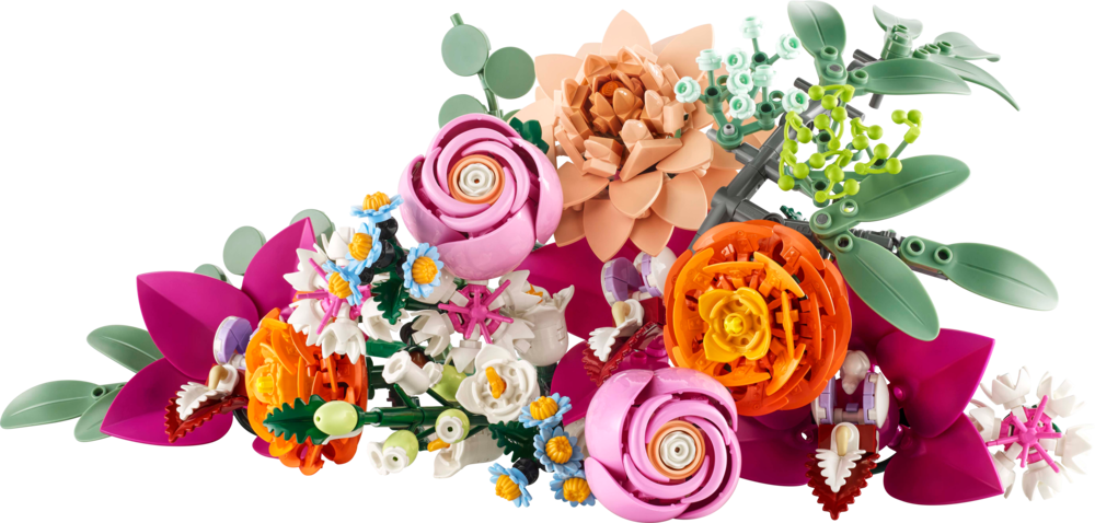 LEGO Botanicals Pretty Pink Flower Bouquet (10342)