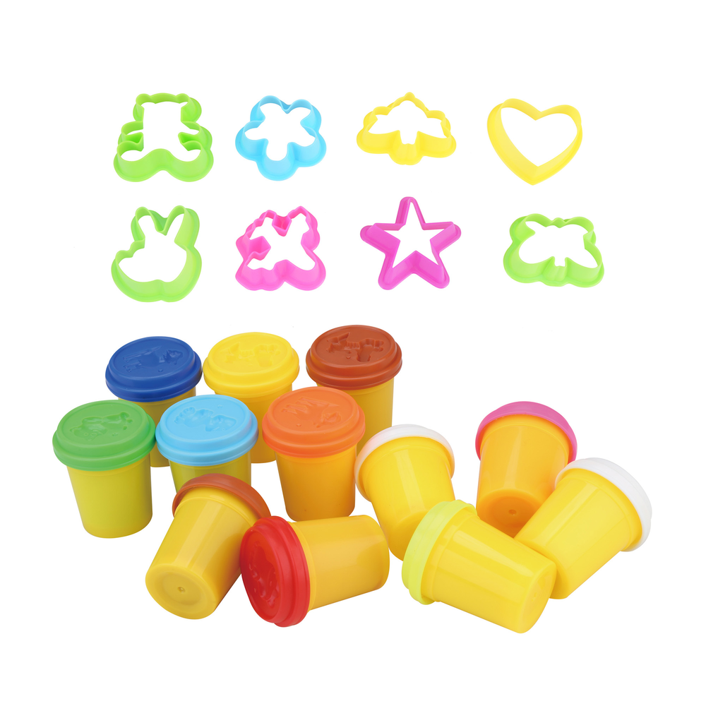 Reggies Doh School Bus Set 12X50G&nbsp;&nbsp;&nbsp;