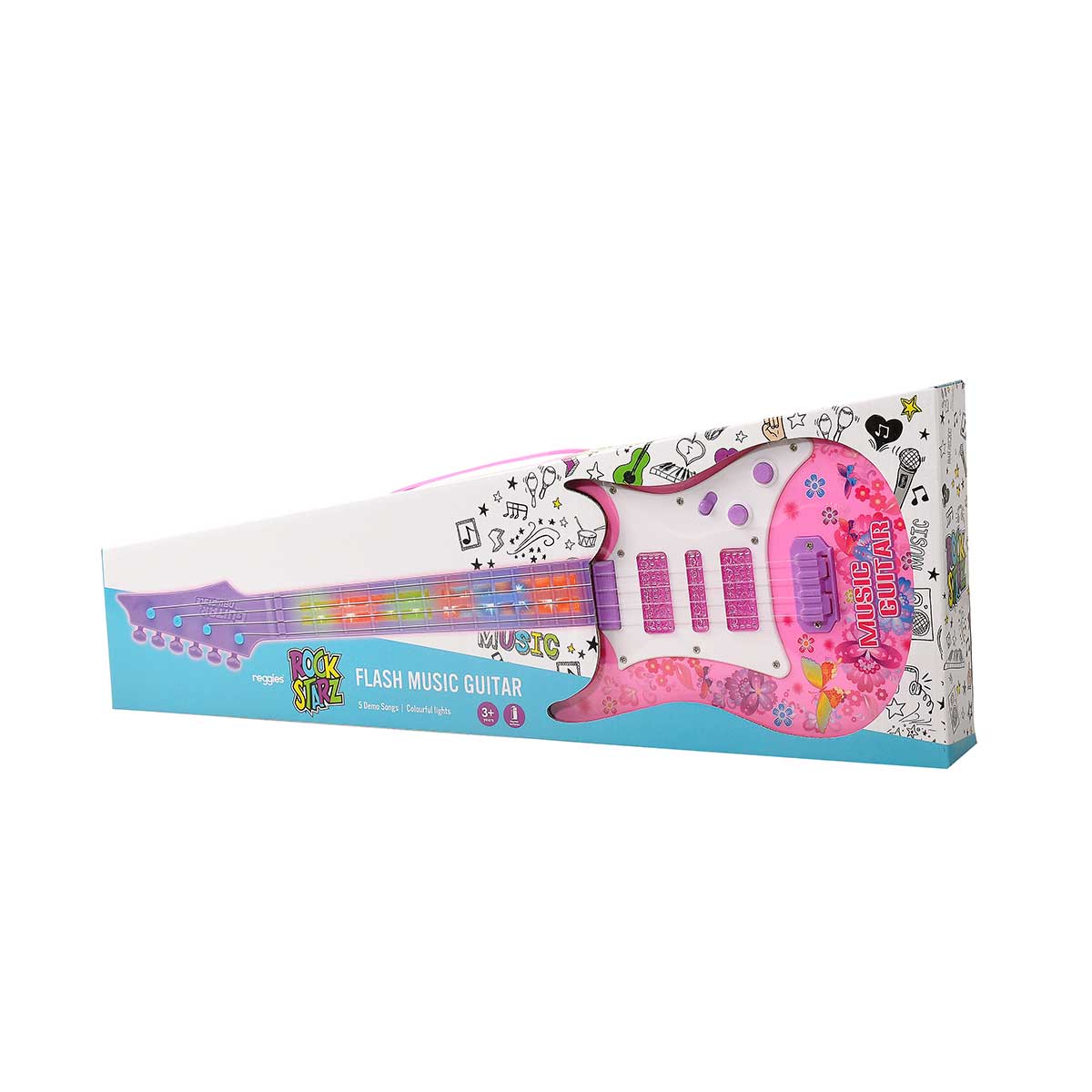 Flash Music Guitar Pink