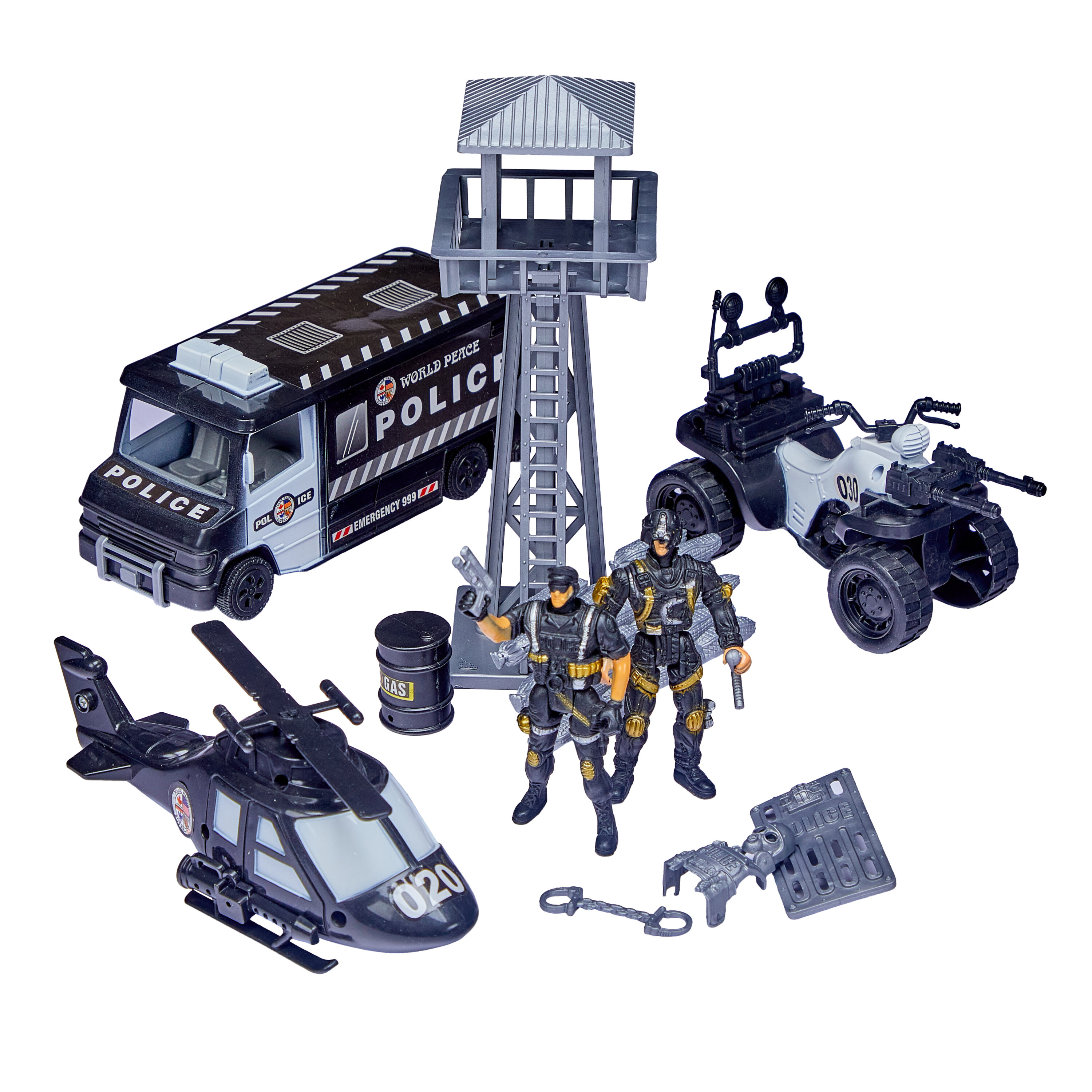 Reggies SOS Police Playset