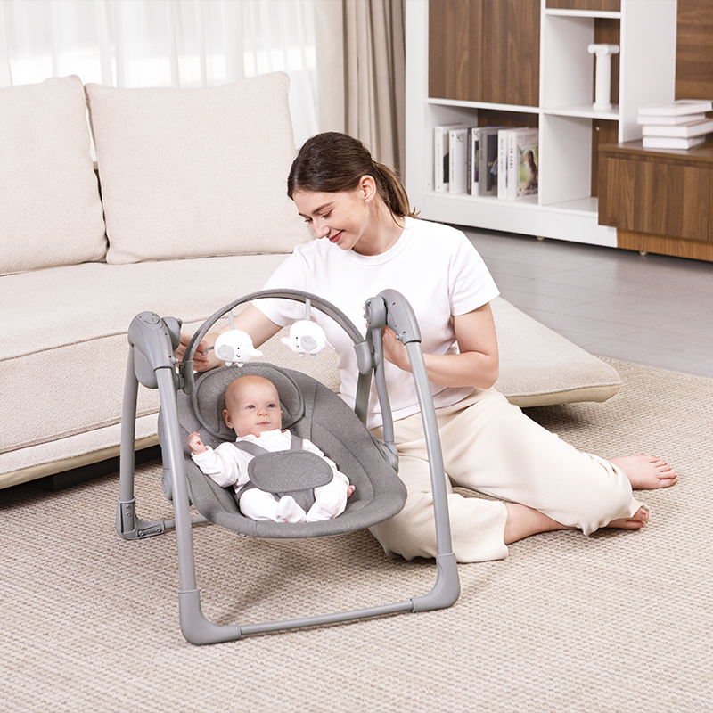 Mastela Deluxe Portable Swing - Grey