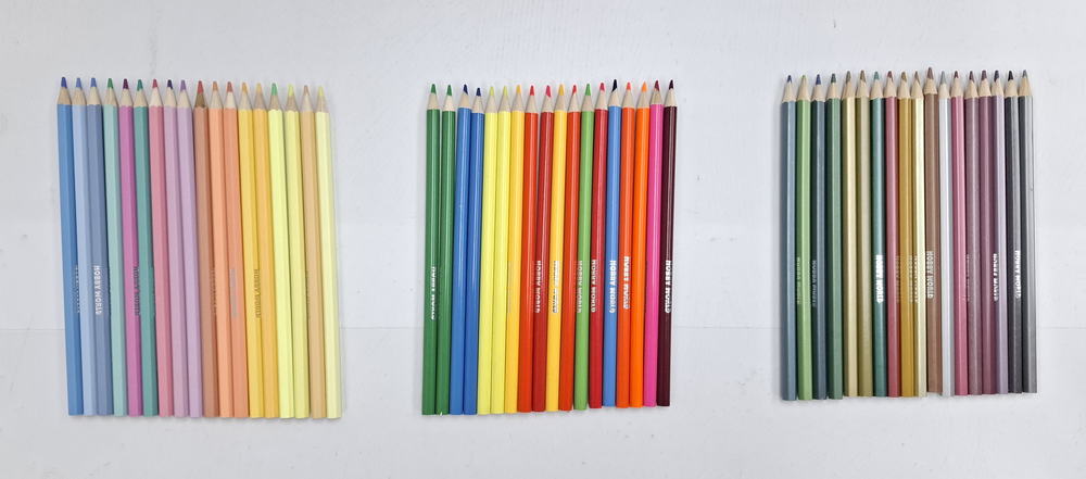 Hobby World Pencils 18pc Assorted Metallic, Neon, Glitter